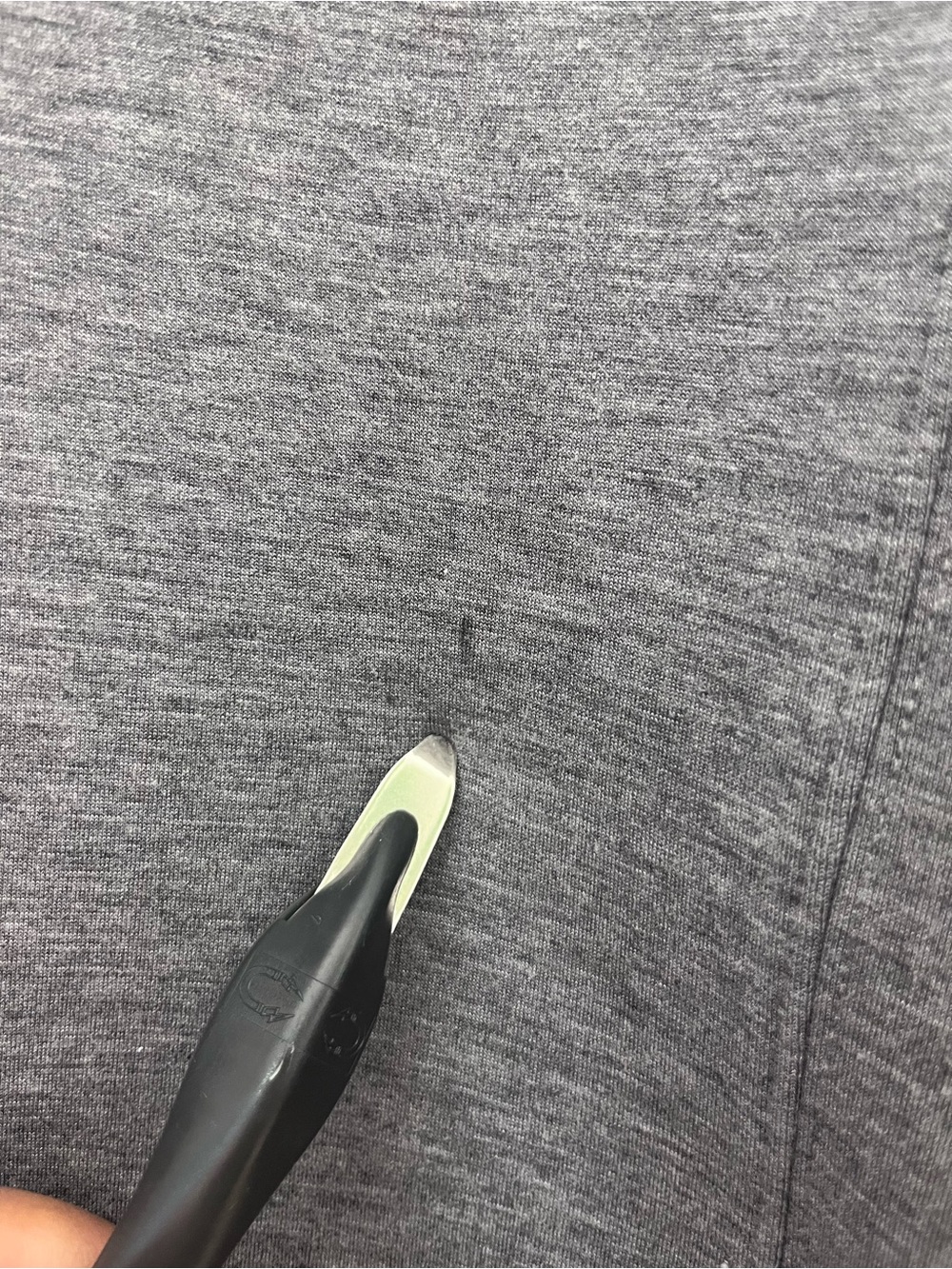 SPANX Light Gray  AirEssentials Half Zip Sweatshirt Large - Picture 11 of 13